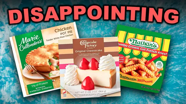 Video thumbnail for Restaurant Chain Frozen Foods Shoppers Say Don't Live Up To The Real Thing
