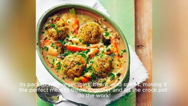 Video thumbnail for vegetarian crock pot recipe