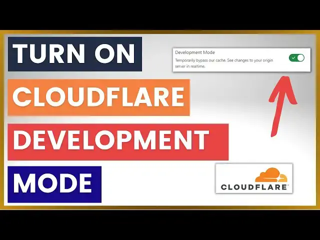 Video thumbnail for How To Turn On Cloudflare Development Mode? [in 2024]