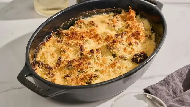 Video thumbnail for Broccoli Au Gratin Recipe