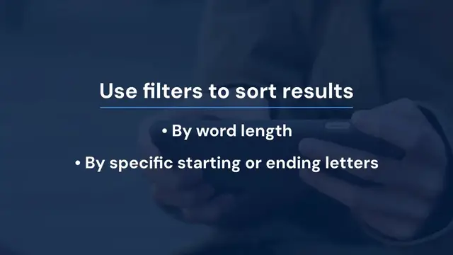 Video thumbnail for Master Word Games with A2Z Anagram Solver: Unscramble Letters Like a Pro