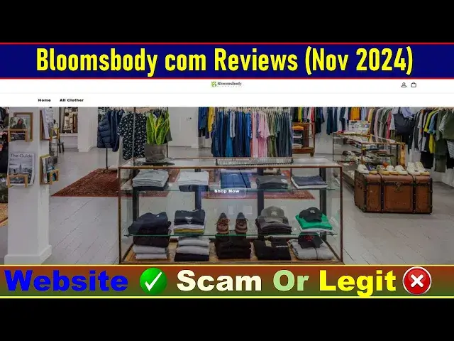 Video thumbnail for Bloomsbody Usa Reviews: Before Buy Check Bloomsbody.Com Is Scam Or Legit? | Product Review