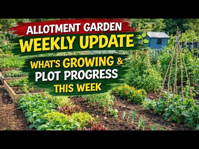 Video thumbnail for Allotment Garden Weekly Update 🌱 What’s Growing & Plot Progress This Week