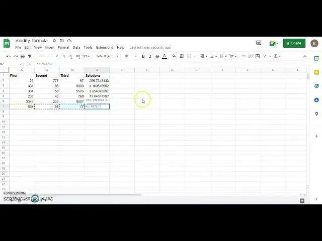 Video thumbnail for How to modify an existing formula in Google Sheet templates