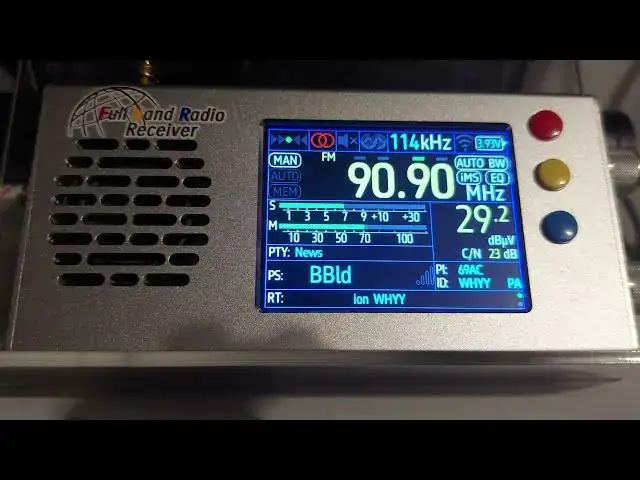 'Video thumbnail for TEF 6686 LW/MW/SW/FM RDS Radio - FM DX of WHYY @ 90.9 MHz from Philadelphia Pennsylvania'
