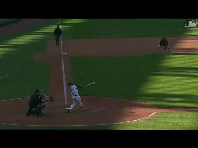 'Video thumbnail for Andres Gimenez DRILLS a RBI Double! | Cleveland Guardians | 4/9/2023'