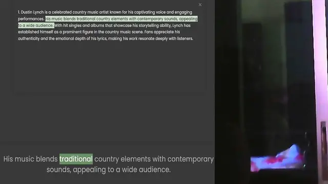 Video thumbnail for 1. Dustin Lynch is a celebrated country music artist known for his captivating voice and engaging performances. His music blends traditional country elements with contemporary sounds, appealing to a wide audience. With hit singles and alb