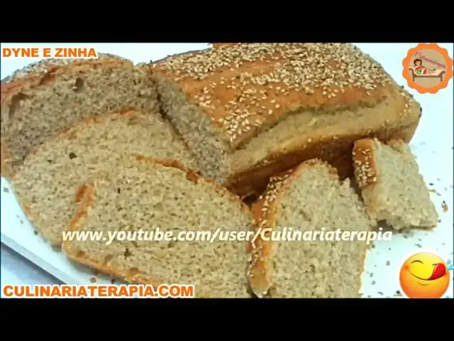'Video thumbnail for Como Fazer Pão Integral de Liquidificador ou Batedeira Ensinado por Especialista da Culinária'