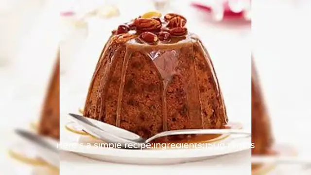 Video thumbnail for Christmas pudding Recipe