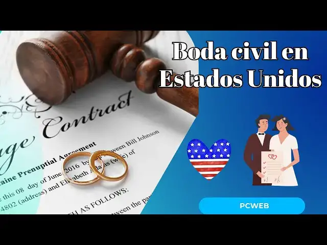 Video thumbnail for Boda civil en Estados Unidos Procedimientos y Requisitos