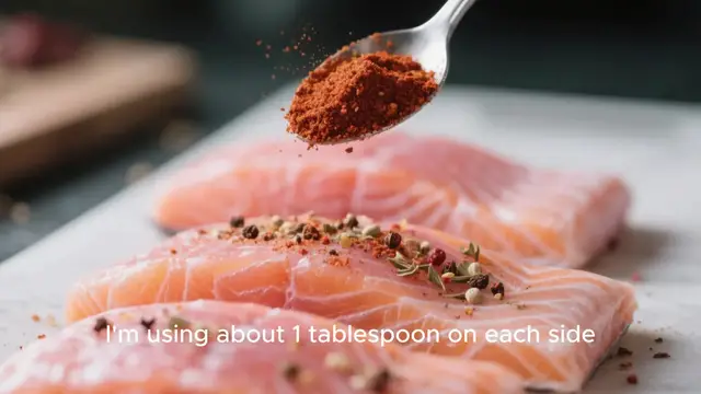 'Video thumbnail for Slow Roasted Shawarma Spiced Salmon'