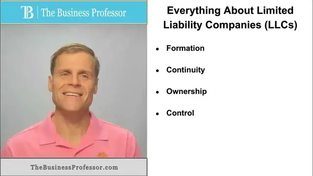 Video thumbnail for LLC or Limited Liability Company - Explained