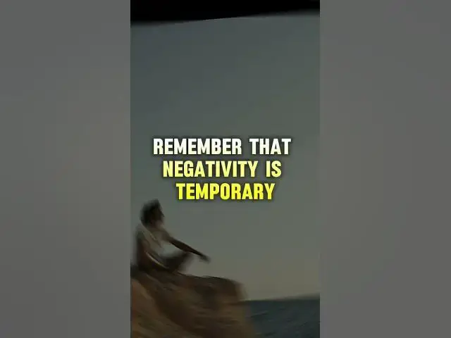 Video thumbnail for Feeling negative? Check this out!..#negativity #positivity #feeling #shorts