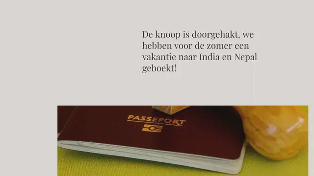 Video thumbnail for Op vakantie naar India: Visum, Vaccinatie, Verzekering