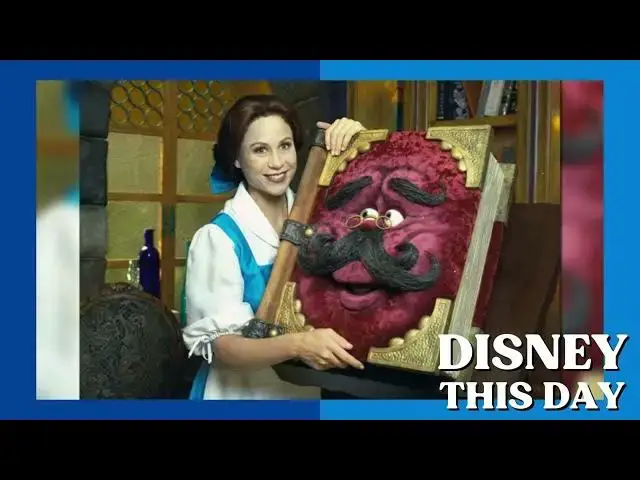 'Video thumbnail for Disney’s Sing Me a Story with Belle | DISNEY THIS DAY | September 8, 1995'