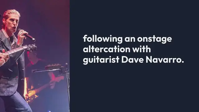 Video thumbnail for Perry Farrell's Health Update