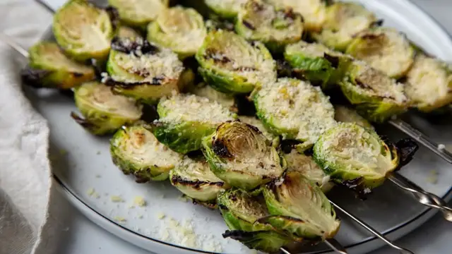'Video thumbnail for Perfect Grilled Brussels Sprouts Recipe'