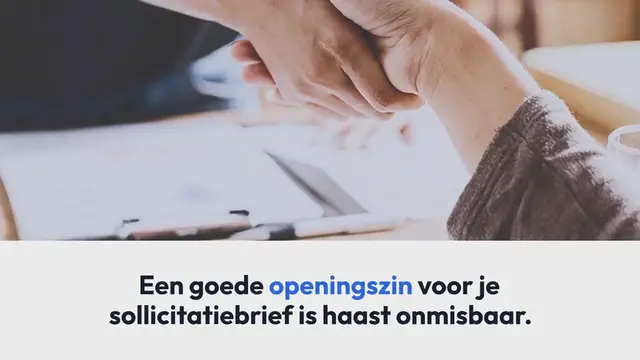 Video thumbnail for 41 creatieve openingszinnen voor je sollicitatiebrief