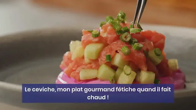Video thumbnail for Ceviche de saumon