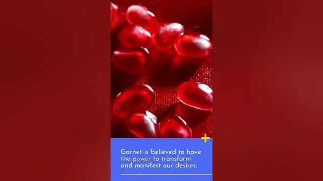 Video thumbnail for Transformational Power of Garnet
