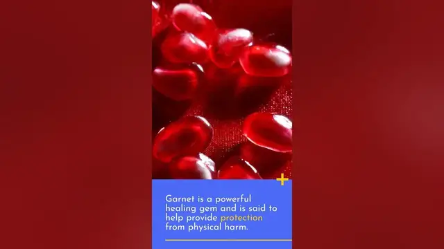 'Video thumbnail for Healing Power of Garnet'