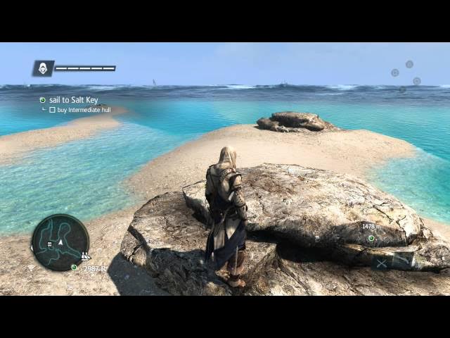 Video thumbnail for Assassin's Creed IV: Black Flag - Prizes and Plunder: 2/30 Animus Fragments, Rum X 3, (Small Island)