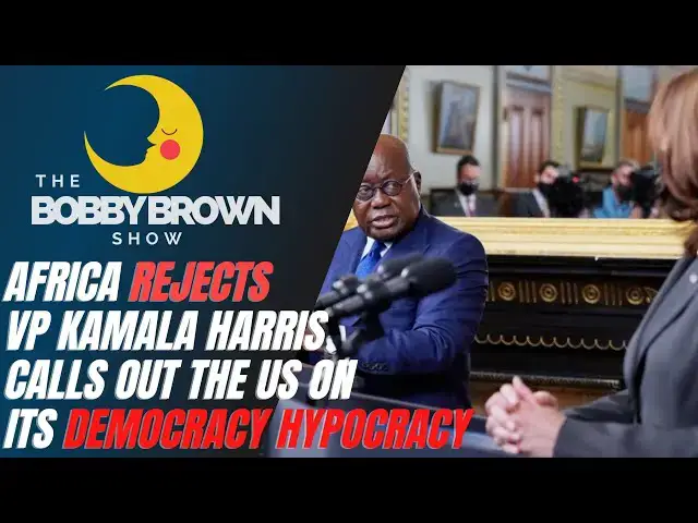 Video thumbnail for Africa Rejects VP Kamala Harris/ Wants No Parts Of American Democracy.