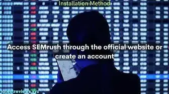 Video thumbnail for Competitor Keyword Analysis SEMrush