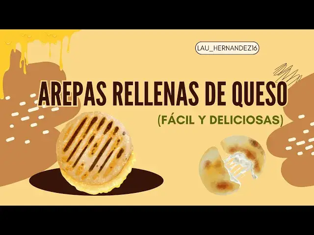Video thumbnail for Cómo hacer arepas rellenas de queso (Fácil y deliciosas) - LAURA