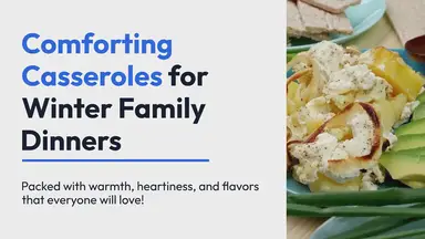 'Video thumbnail for USA Cozy Winter Casserole Recipes'