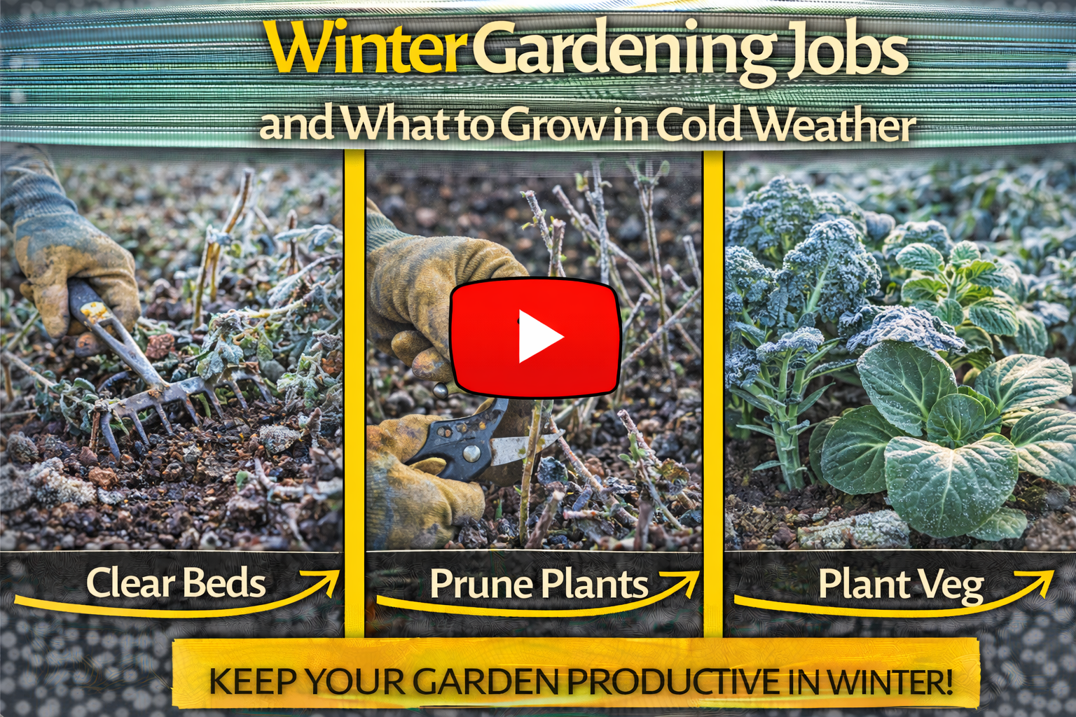 Video thumbnail for Winter Gardening Jobs and What to Grow in Cold Weather