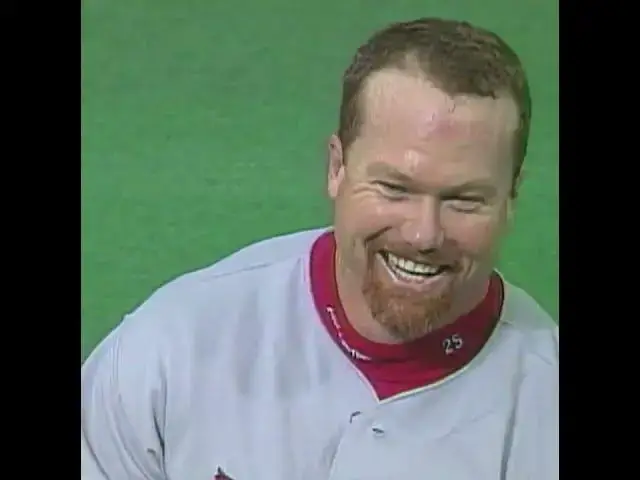 'Video thumbnail for Bob Tewksbury’s Eephus Strikes Out Mark McGwire… Twice! 😳'