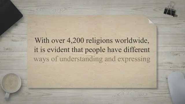 'Video thumbnail for Discovering Unity in Diversity: Exploring Shared Beliefs and Practices of World Religions'