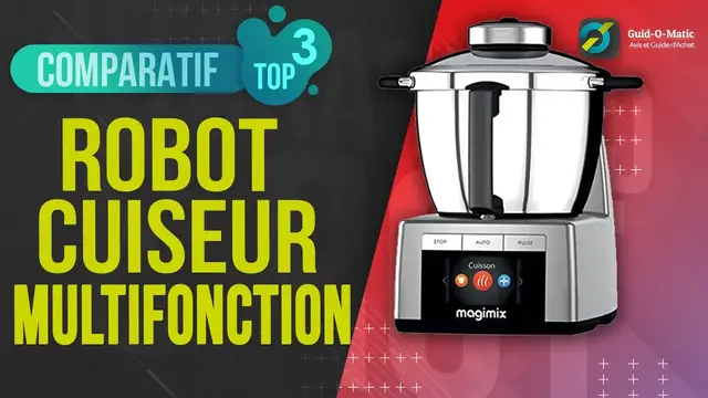 Video thumbnail for ⭐️ MEILLEUR ROBOT CUISEUR MULTIFONCTION (2022) - Comparatif & Avis