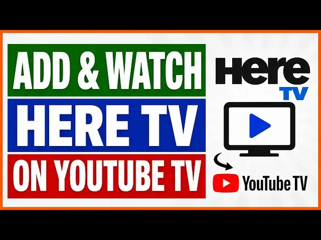 Video thumbnail for How To Add And Watch Here TV On YouTube TV? [in 2026]
