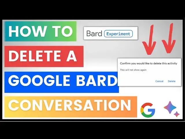 Video thumbnail for How To Delete Google Bard Conversations?