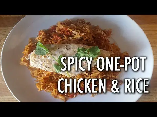 Video thumbnail for Spicy One-Pot Chicken and Rice | Simple Dinner Recipe | Cooking with Anadi