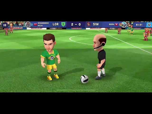 Video thumbnail for Watch me | Gameplay | Mini Football | Mobile | Tournament