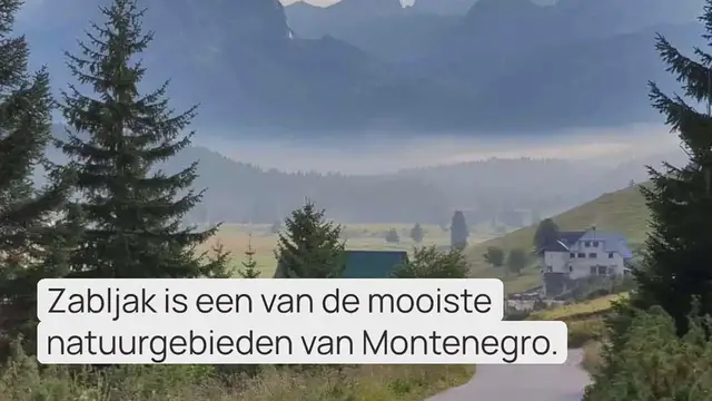 Video thumbnail for (1Zabljak, een van de mooiste natuurgebieden van Montenegro