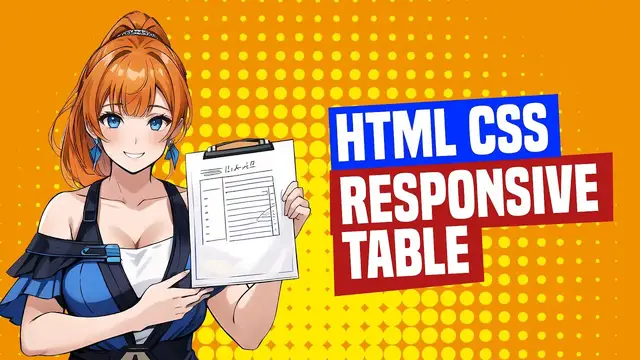 Video thumbnail for 5 Simple Ways To Create Responsive HTML Table
