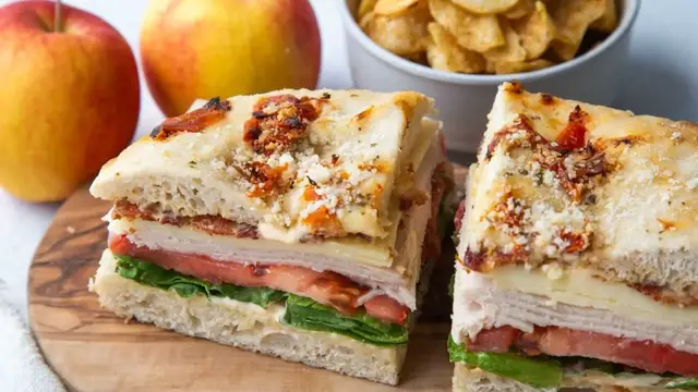 'Video thumbnail for Copycat Panera Bacon Turkey Bravo Sandwich Recipe'