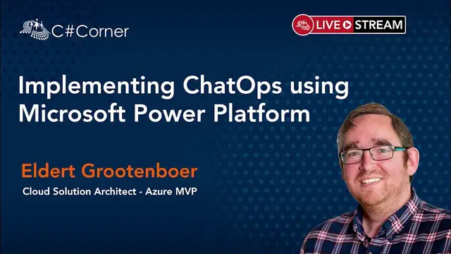 'Video thumbnail for Implementing ChatOps using Microsoft Power Platform || Power Platform Virtual Conference'