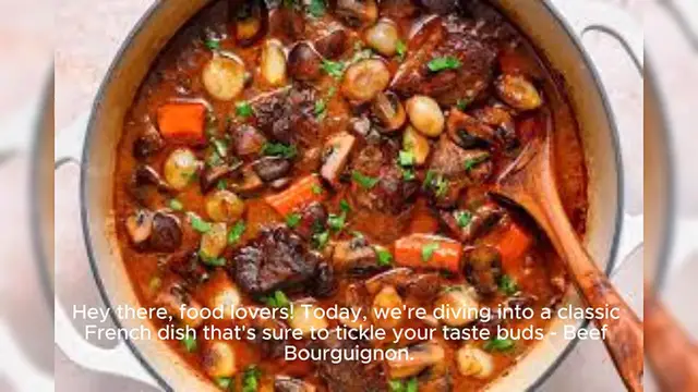 Video thumbnail for Beef Bourguignon