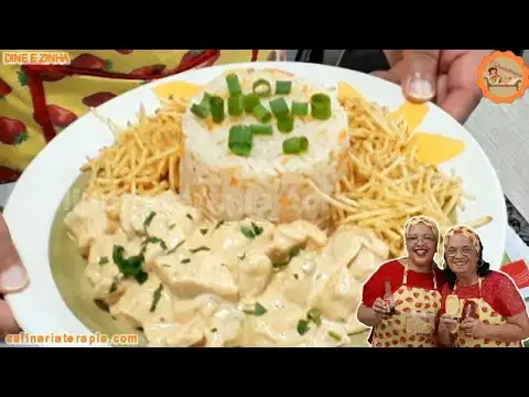 Video thumbnail for Strogonoff de frango perfeito simples e fácil de fazer