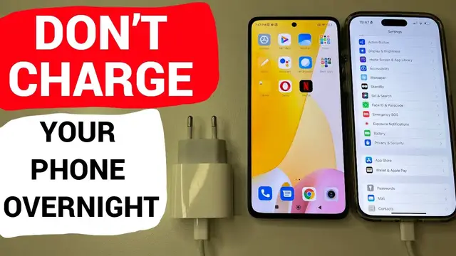 'Video thumbnail for Never CHARGE your PHONE OVERNIGHT!'