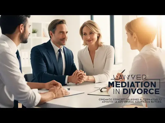 Video thumbnail for The Role of Mediation in Divorce: A Legal and Peaceful Alternative to Courtroom Battles