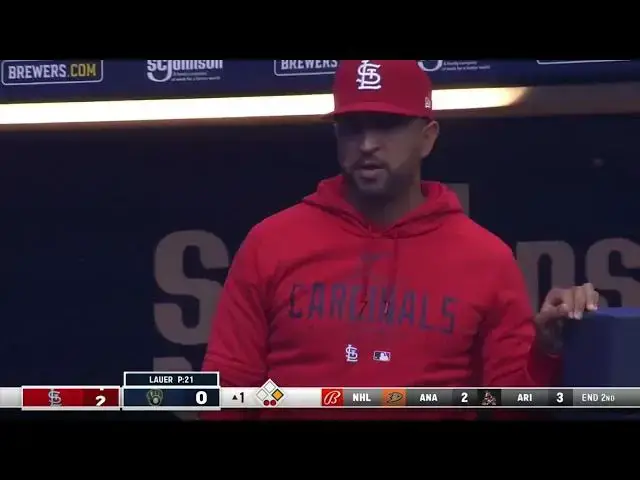 'Video thumbnail for Willson Contreras SMACKS a RBI Single, Scoring Dylan Carlson! | St. Louis Cardinals | 4/8/2023'