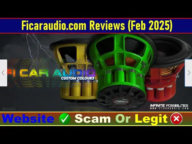 Video thumbnail for Ficaraudio Com Reviews Consumer Reports: Before Buy Check Ficaraudio Is Scam Or Legit? |