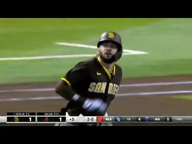 'Video thumbnail for Fernando Tatis Jr Hits his 2nd Home Run of the Night 8/15/21'