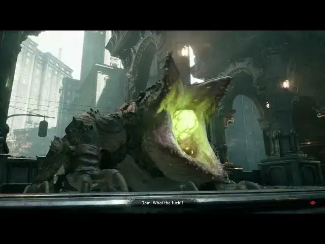 Video thumbnail for Gears of War: E-Day - Act 2 Chapter 2: Inspect The Bodies: Bile Frog Introduction Cutscene